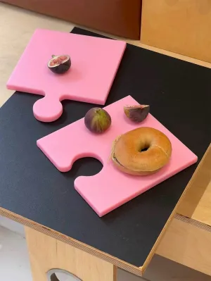 Dopamine Puzzle Cutting Board. Detachable Mould-Proof Serving Board