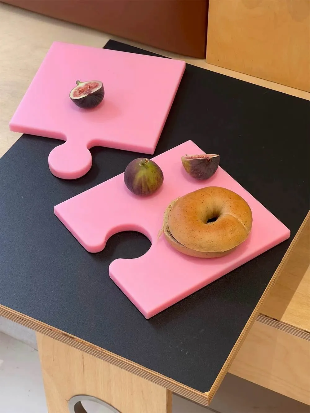 Dopamine Puzzle Cutting Board. Detachable Mould-Proof Serving Board