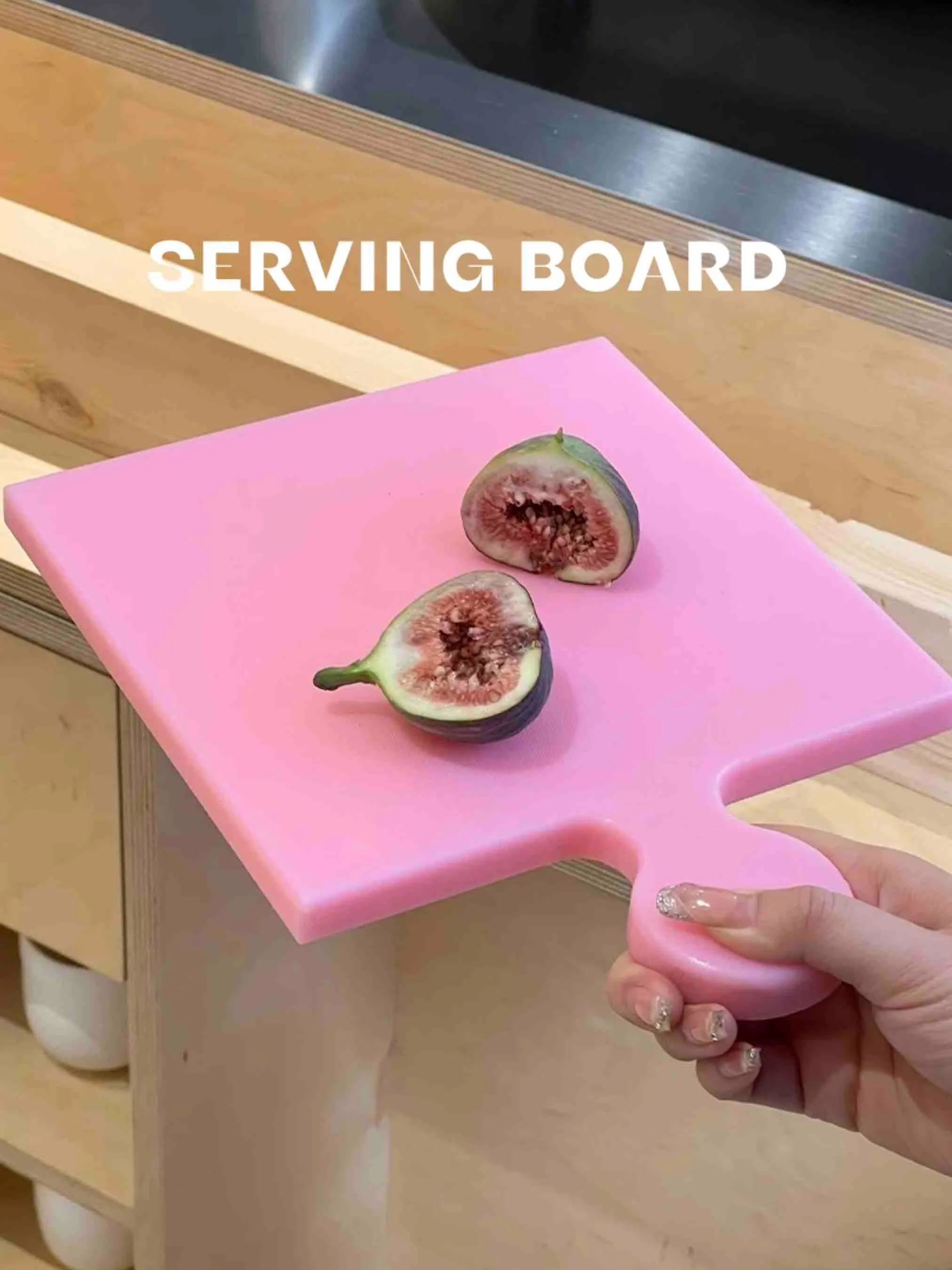Dopamine Puzzle Cutting Board. Detachable Mould-Proof Serving Board