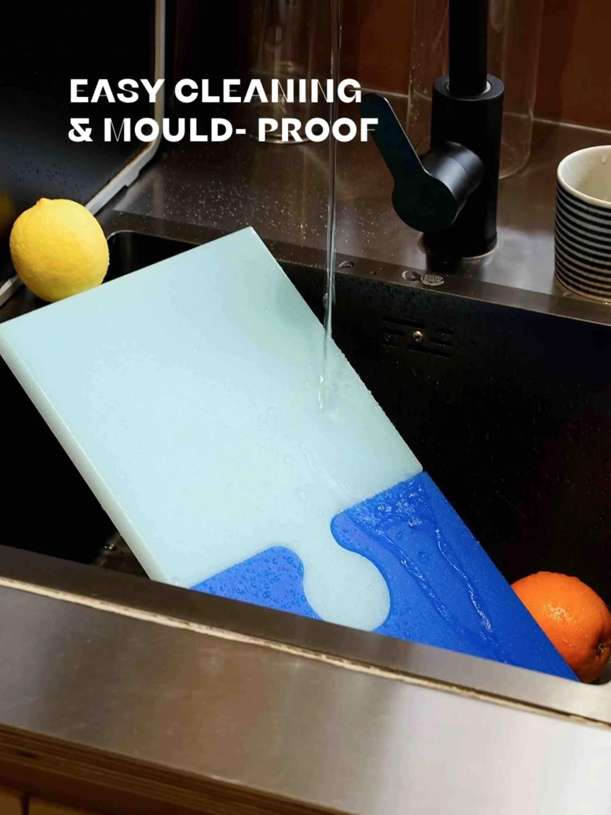 Dopamine Puzzle Cutting Board. Detachable Mould-Proof Serving Board