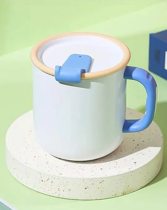 Dopamine Vacuum Insulated Coffee Mug with Lid & Handle