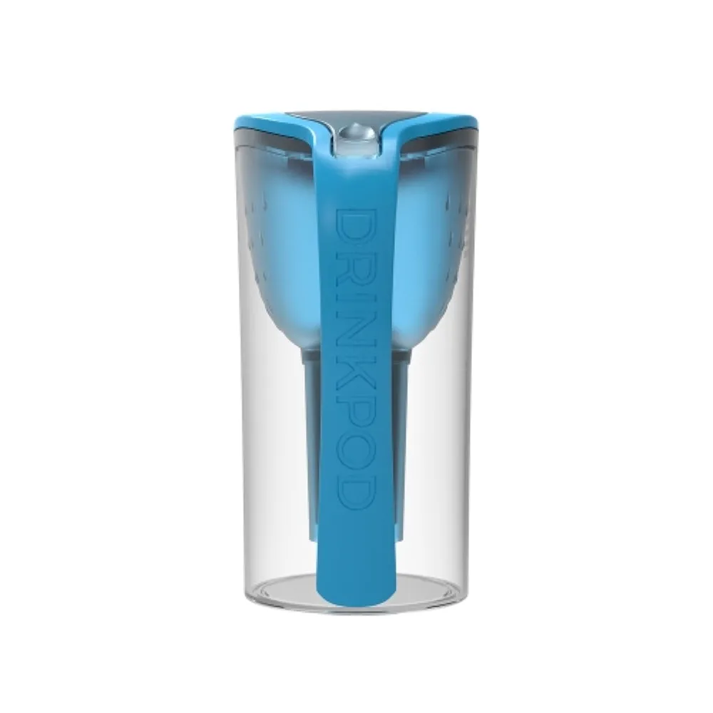 Drinkpod Ultra Premium Alkaline Water Pitcher - 3.5L Pure Healthy Water Ionizer. Includes 3 Alkaline Water Filters by Drinkpod