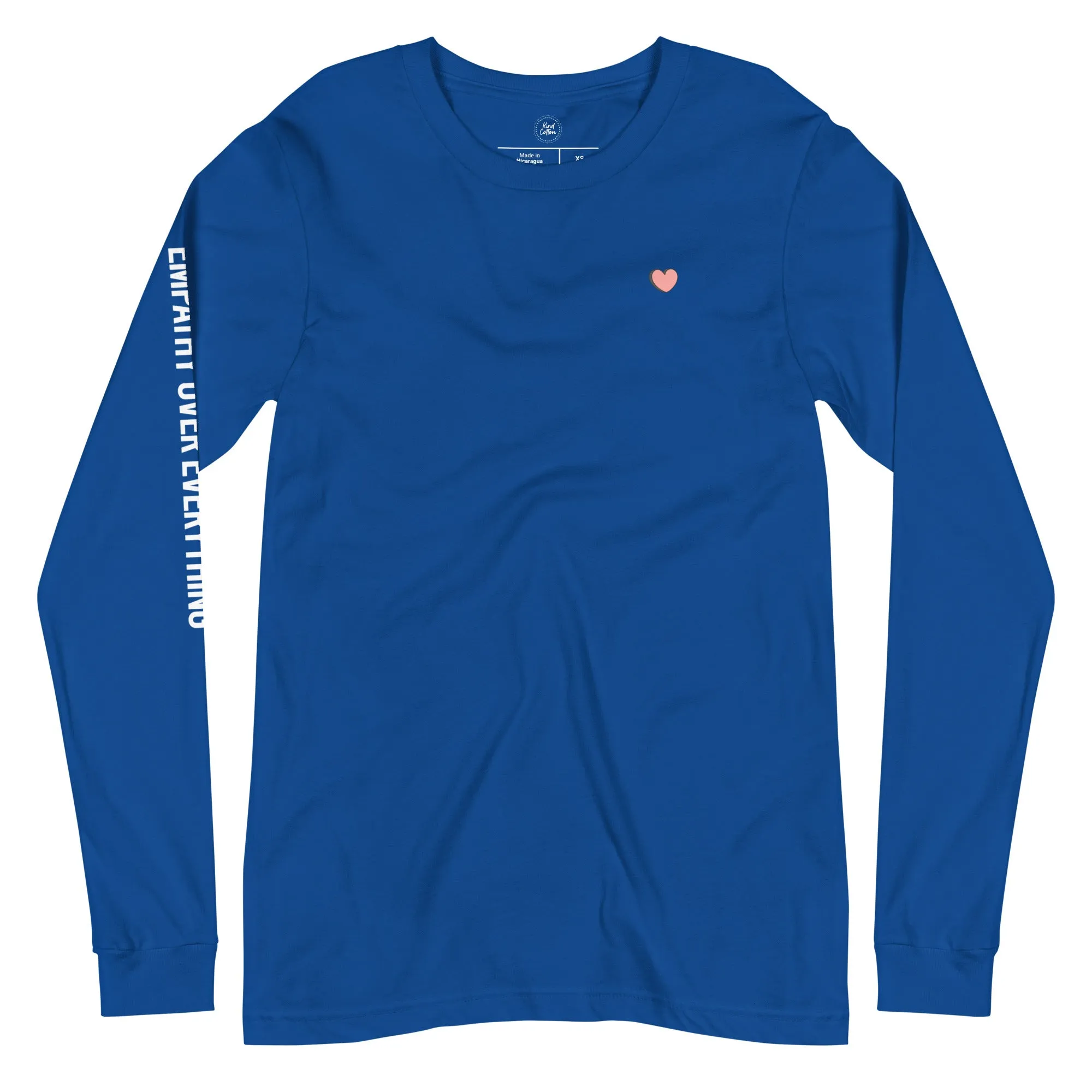 Empathy Over Everything Long Sleeve by Kind Cotton