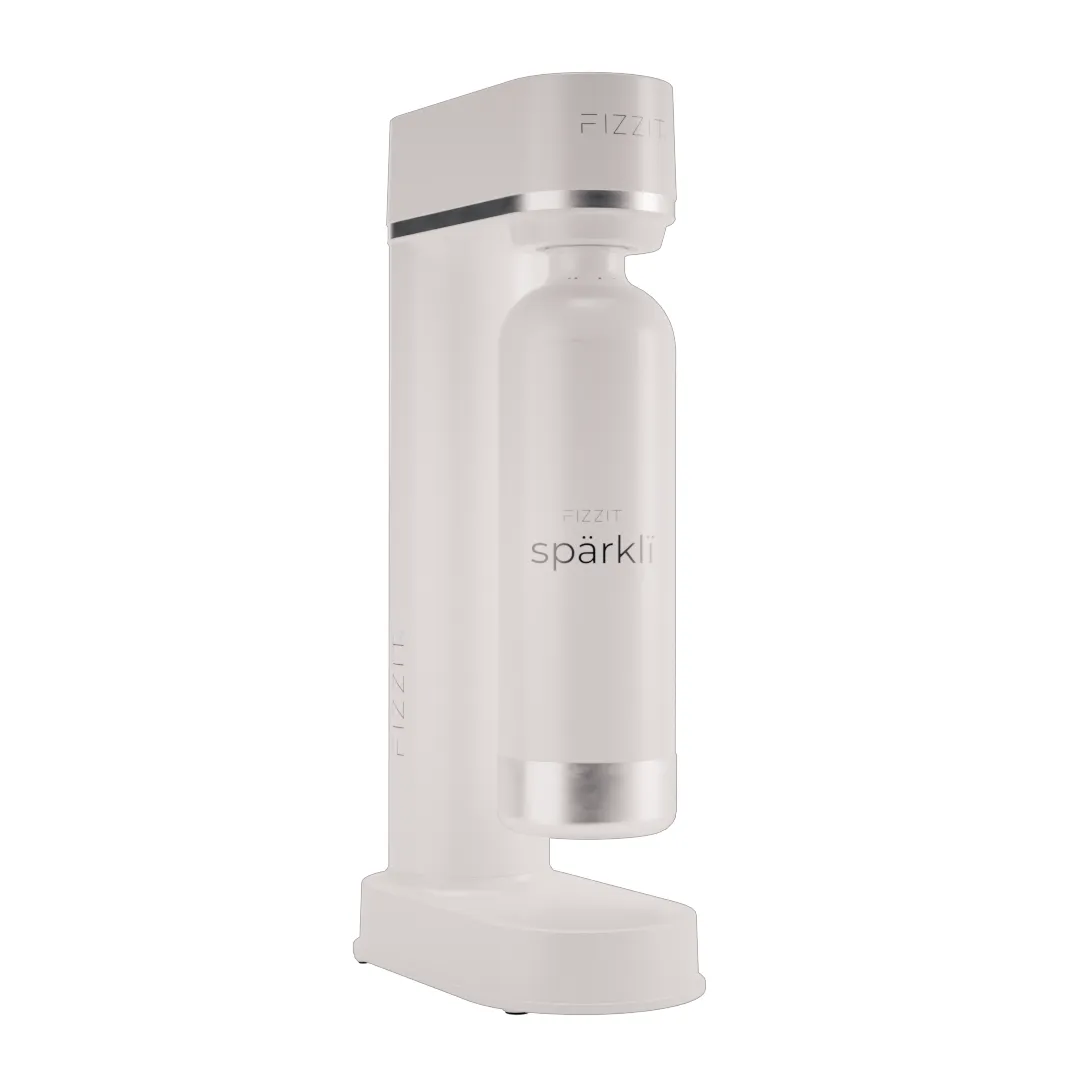 Fizzit Sprkl Carbonated Water Soda Maker with Stainless Steel Bottle Included