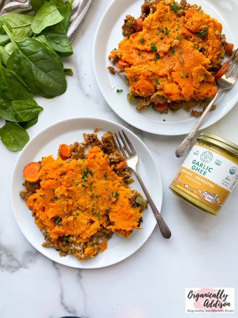 Garlic Ghee. Grassfed & Certified Organic - 7.8 oz