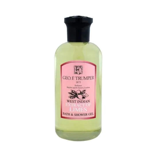 Geo. F. Trumper West Indian Extract Of Limes Bath & Shower Gel 200ml