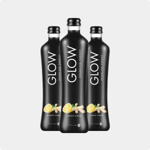 Ginger Lemon Sparkling Energy. 12-Pack