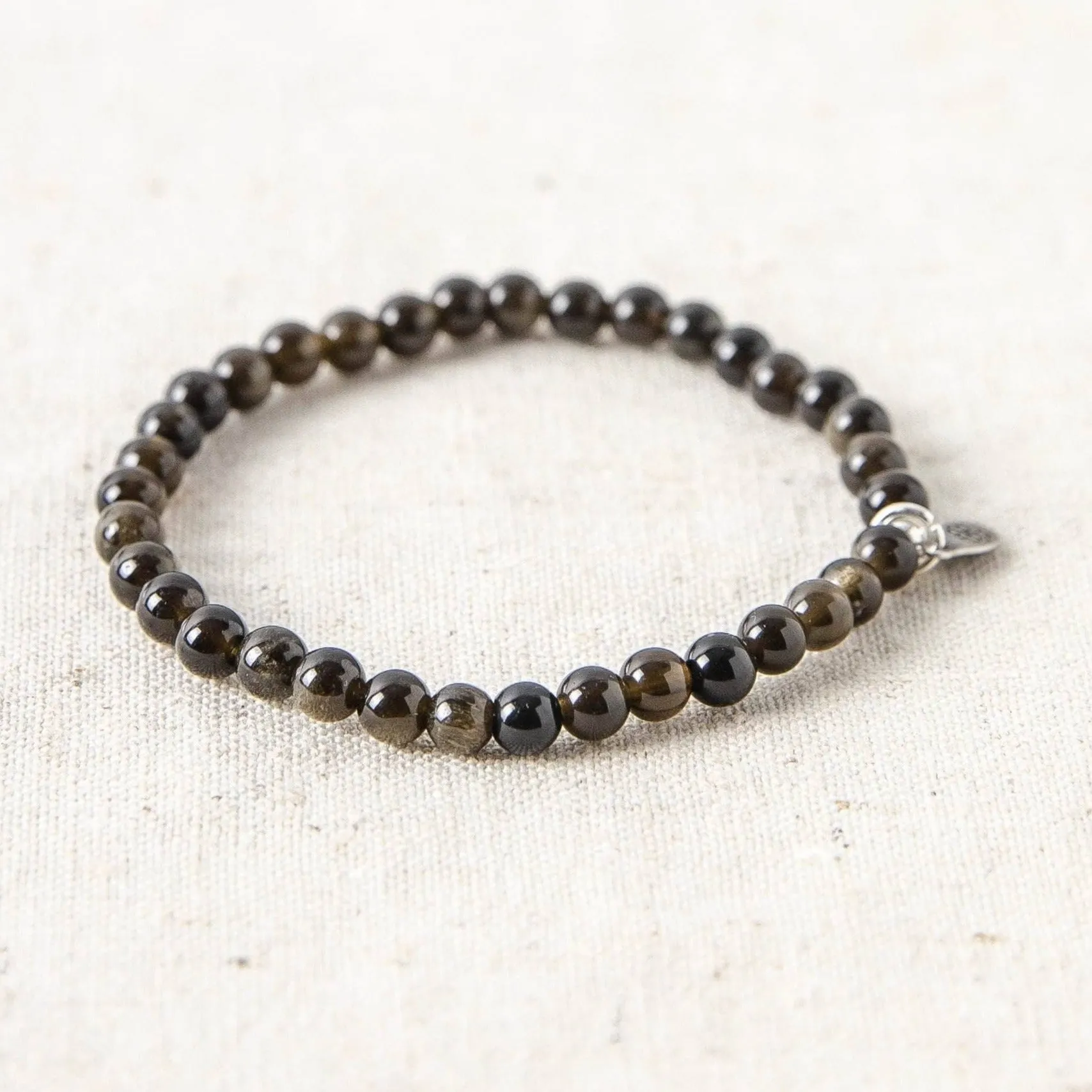 Golden Obsidian Energy Bracelet by Tiny Rituals