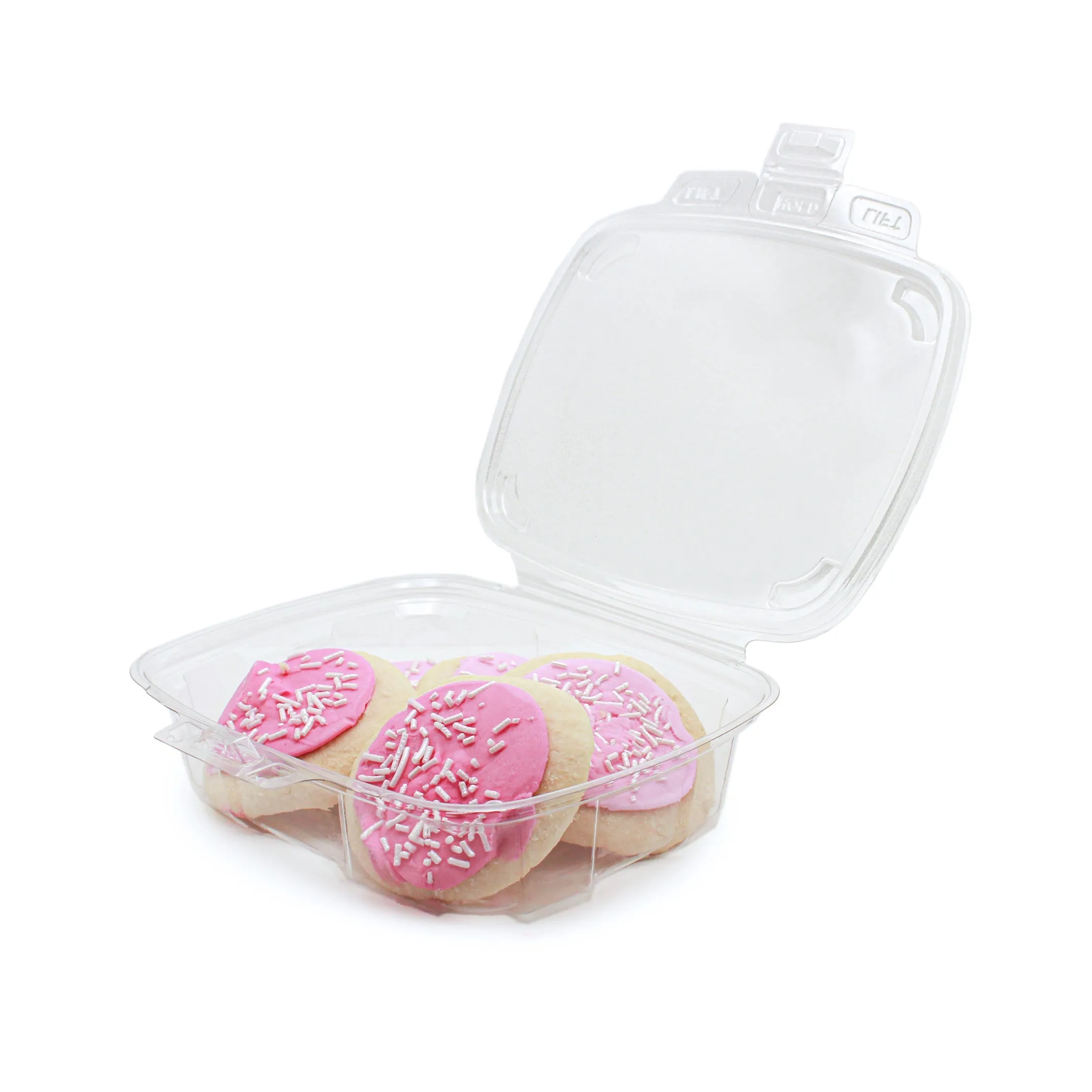 GoodGuard 20 oz. Multi-purpose Clamshell Package. Crystal Clear. PLA. 180/Case
