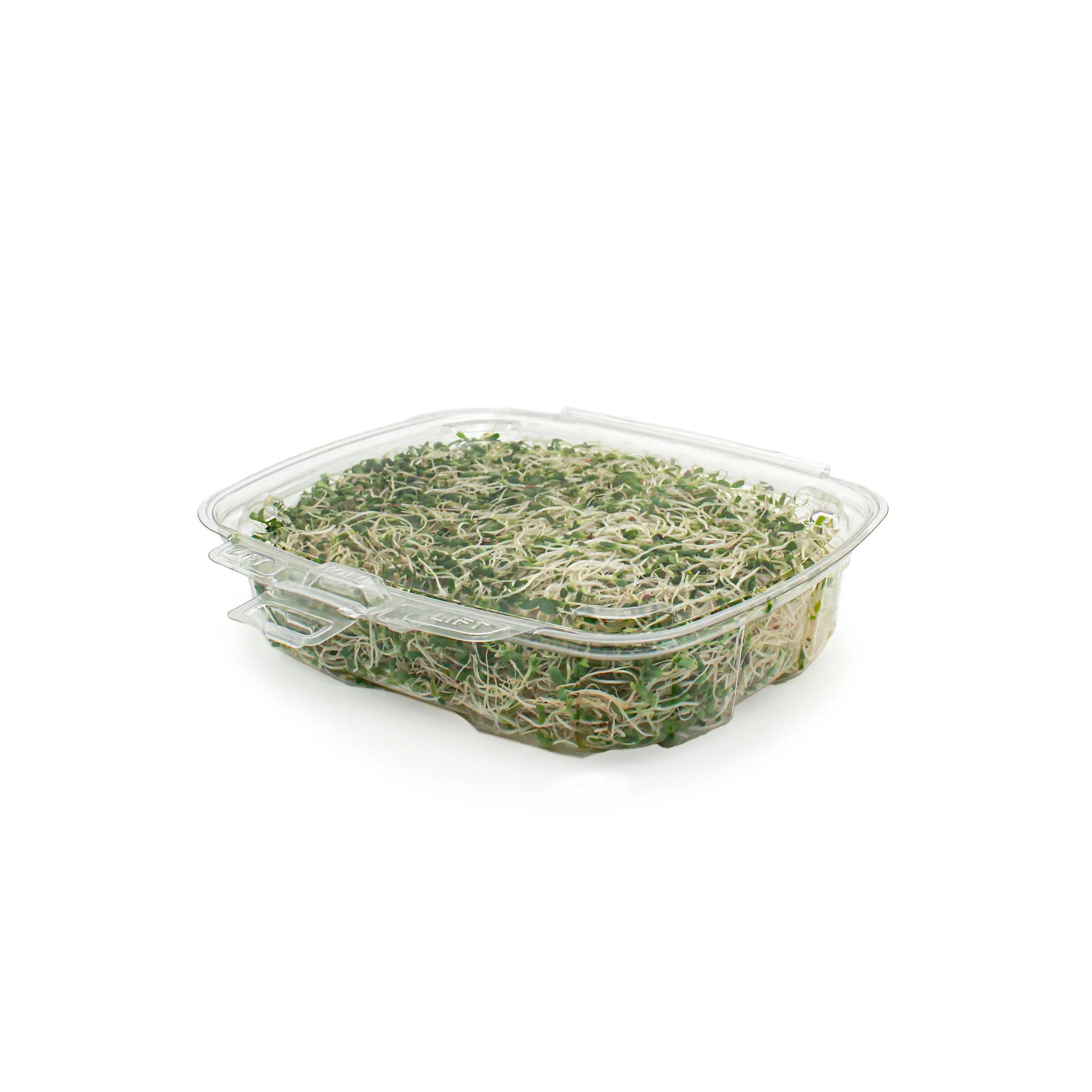 GoodGuard 20 oz. Multi-purpose Clamshell Package. Crystal Clear. PLA. 180/Case