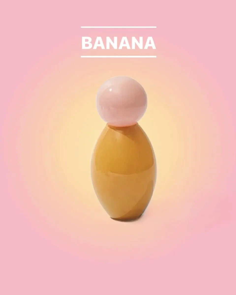 Handblown Bonbon Decorative Jar. Dopamine Decor. Whimsical Diffuser Bottles