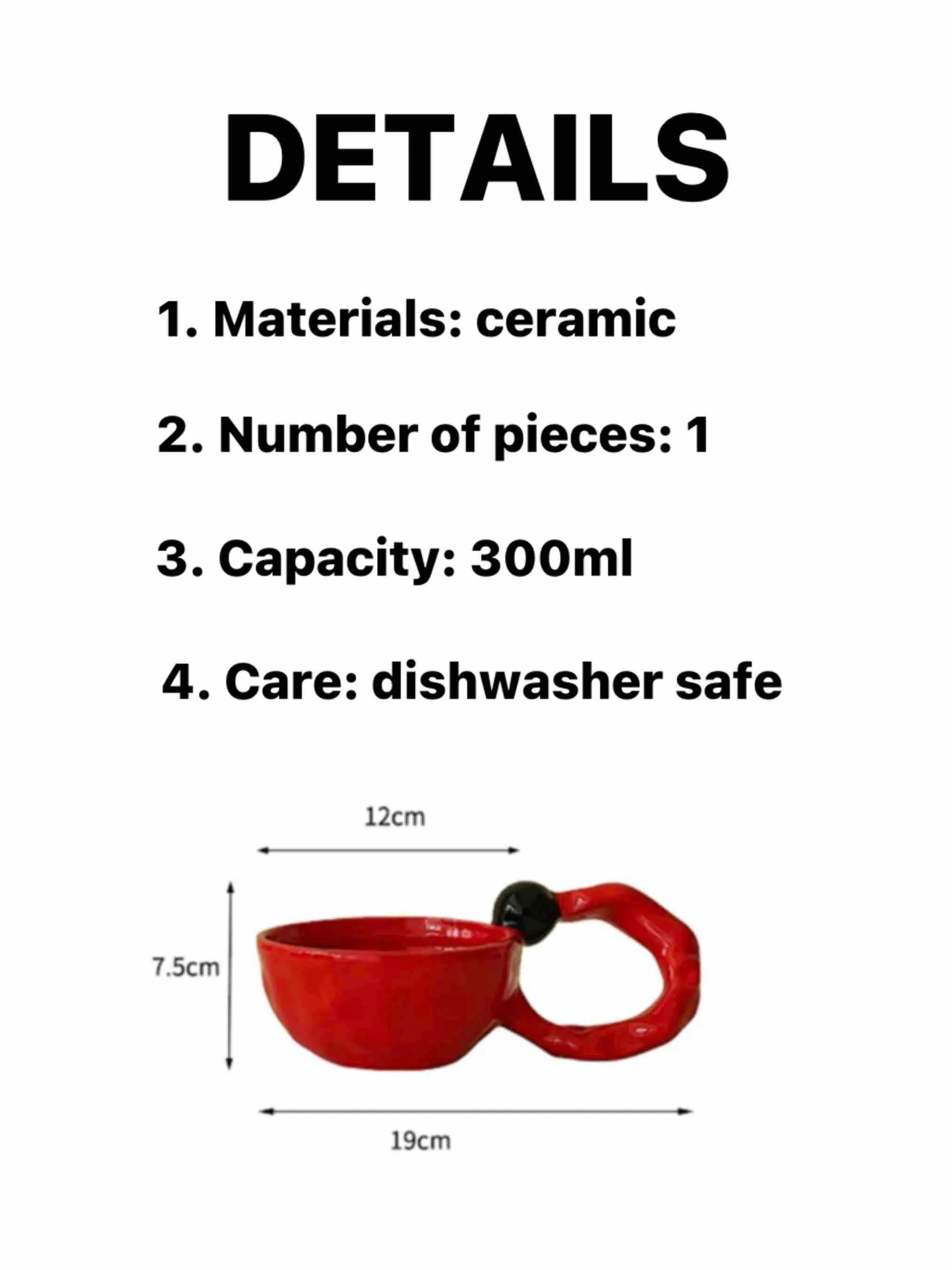 Handmade Irregular Retro Ceramic Bubble Coffee Mug. Espresso Cup