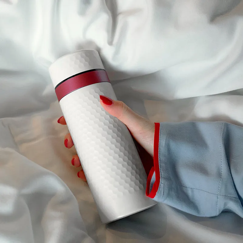 Harmony Stainless Steel Travel Mug with Ceramic Wall x Swarovski Crystal by ACERA LIVEN