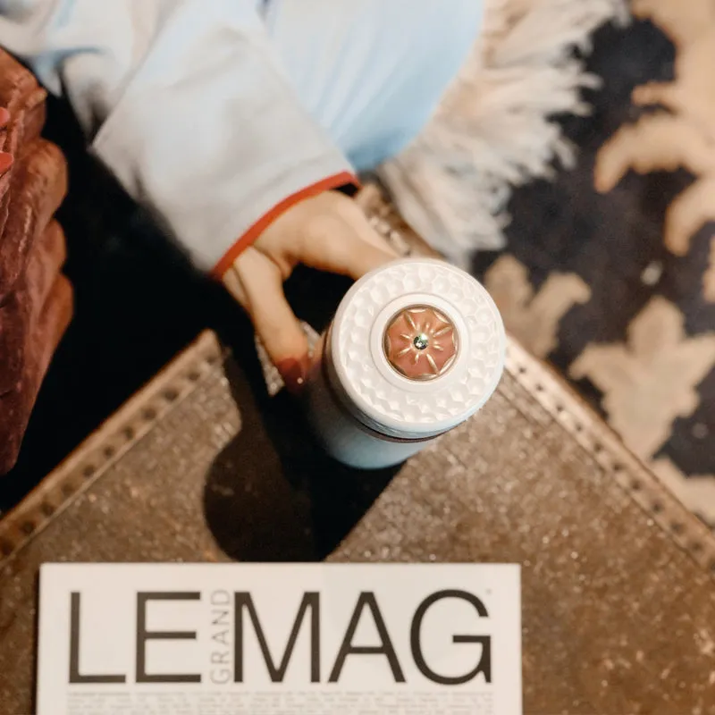 Harmony Stainless Steel Travel Mug with Ceramic Wall x Swarovski Crystal by ACERA LIVEN