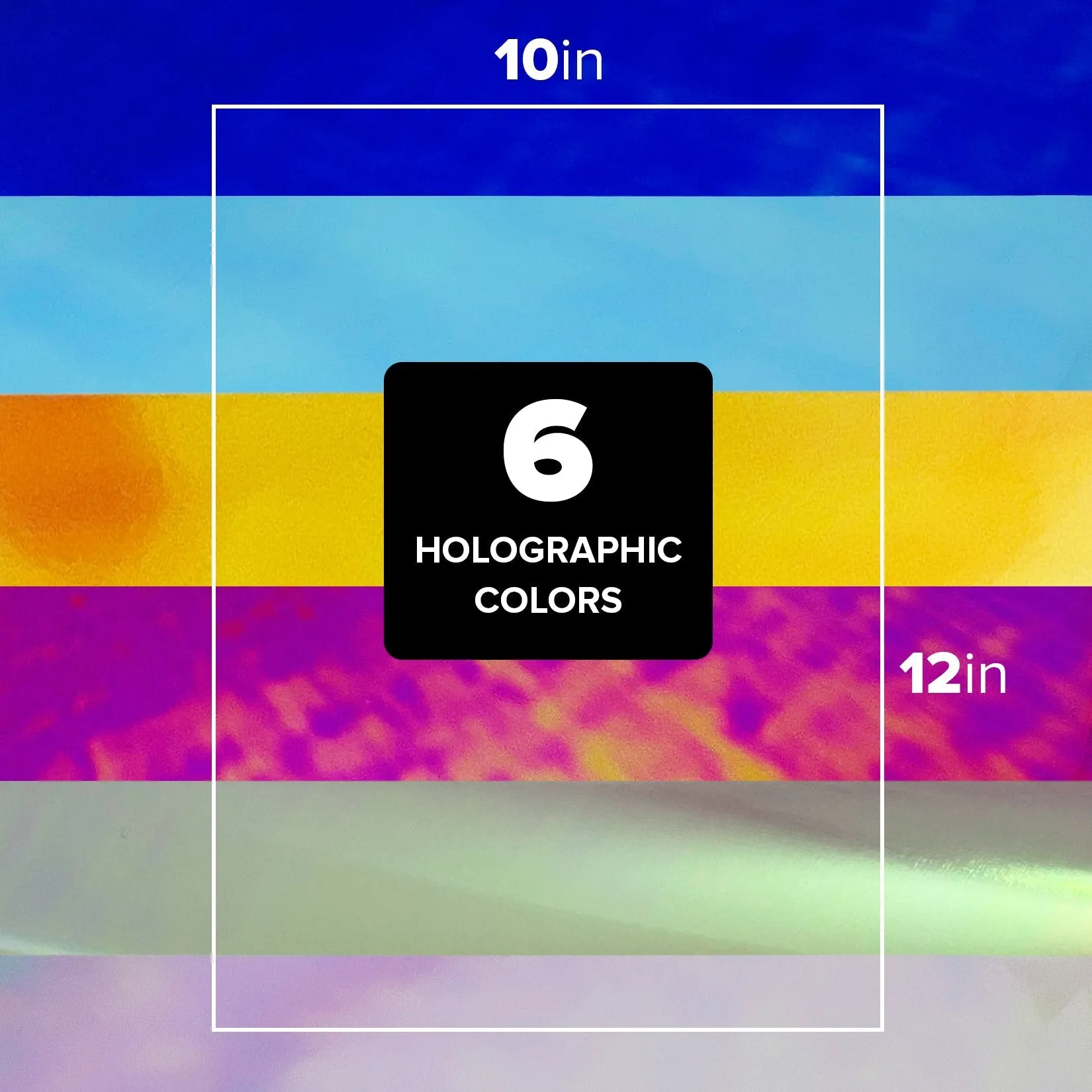Holographic Heat Transfer Vinyl