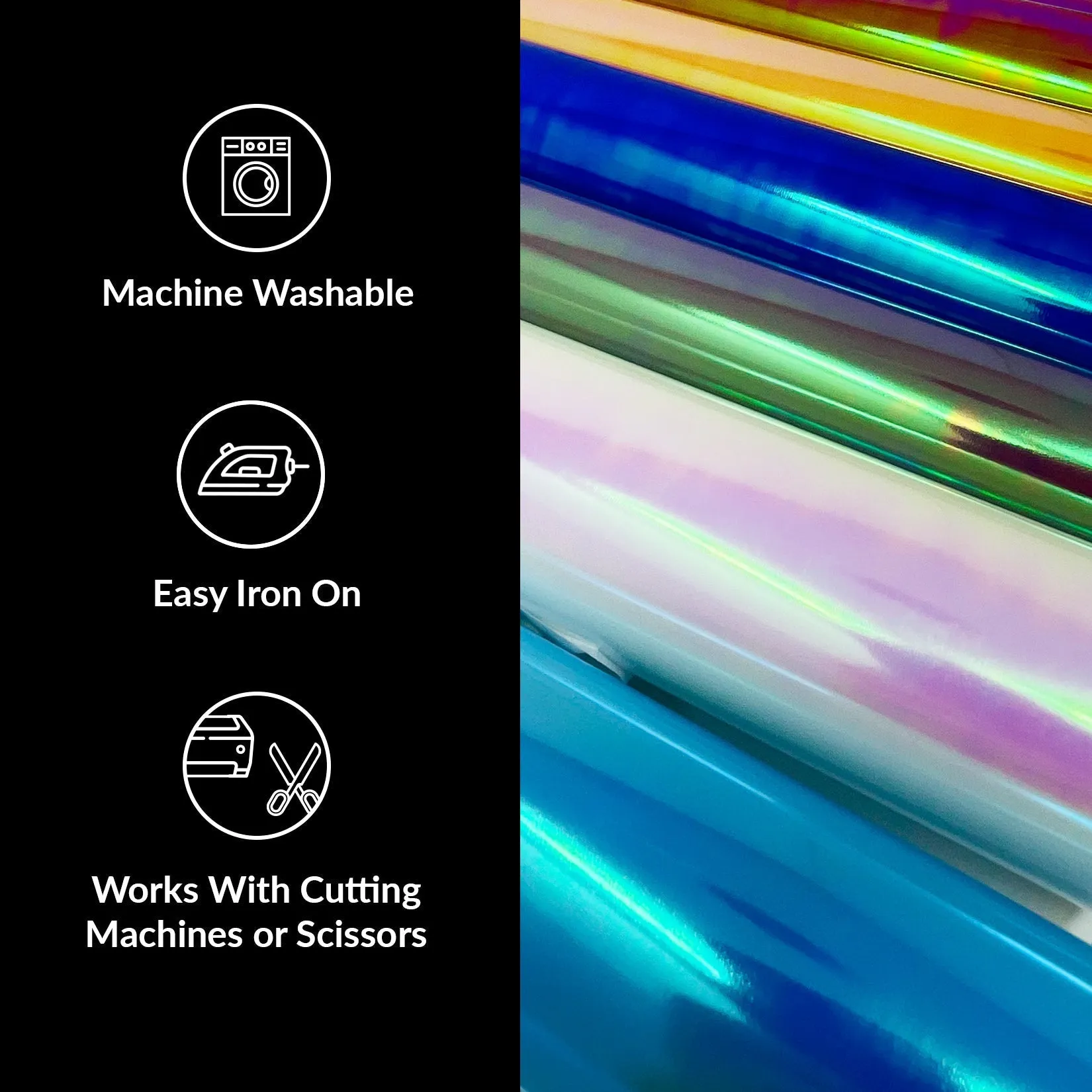 Holographic Heat Transfer Vinyl