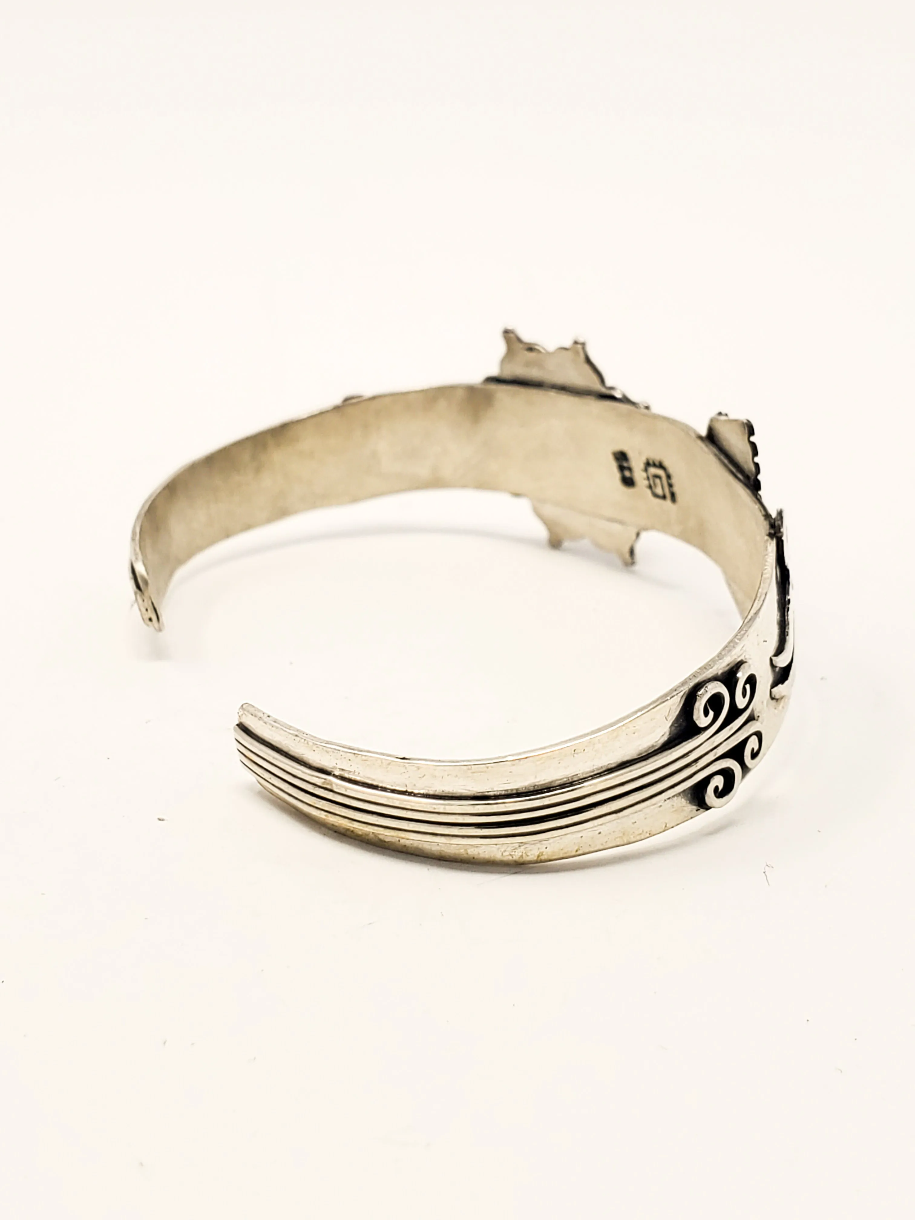 Hummingbird Peyote Silver Bracelet
