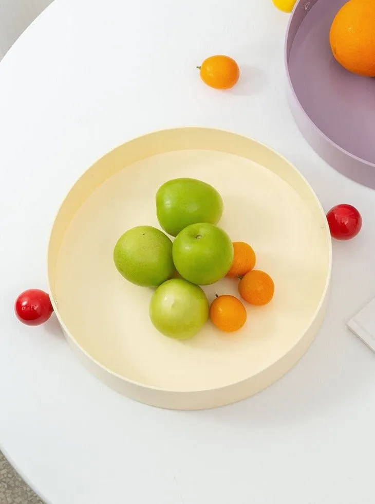 Jelly Bean Fruit Tray. Whimsical Dopamine Decorative Tray