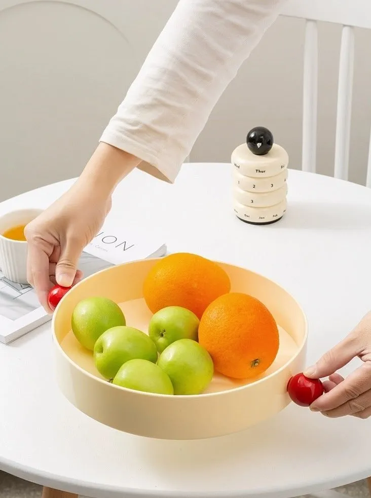 Jelly Bean Fruit Tray. Whimsical Dopamine Decorative Tray