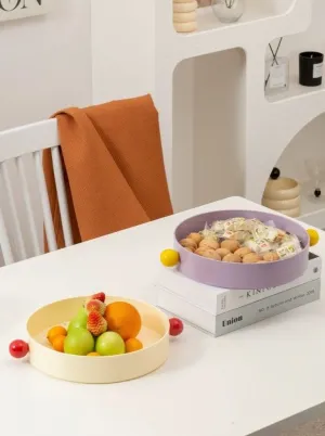 Jelly Bean Fruit Tray. Whimsical Dopamine Decorative Tray