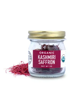 Kashmiri Saffron. Certified Organic