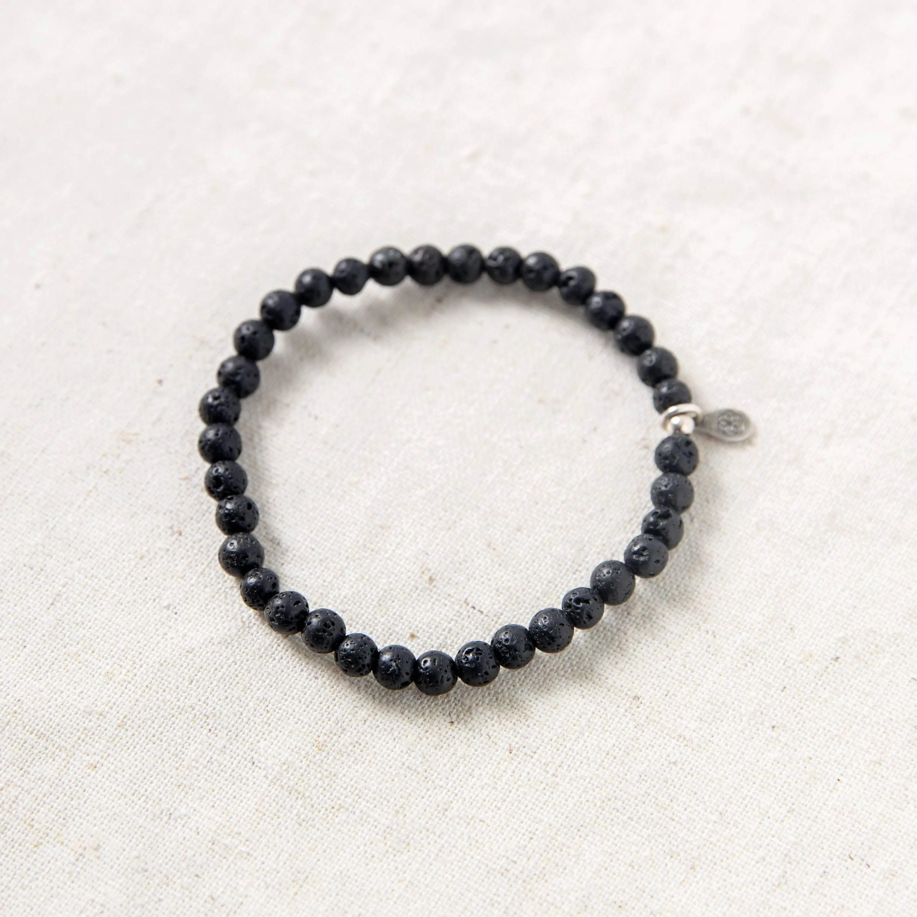 Lava Stone Energy Bracelet by Tiny Rituals