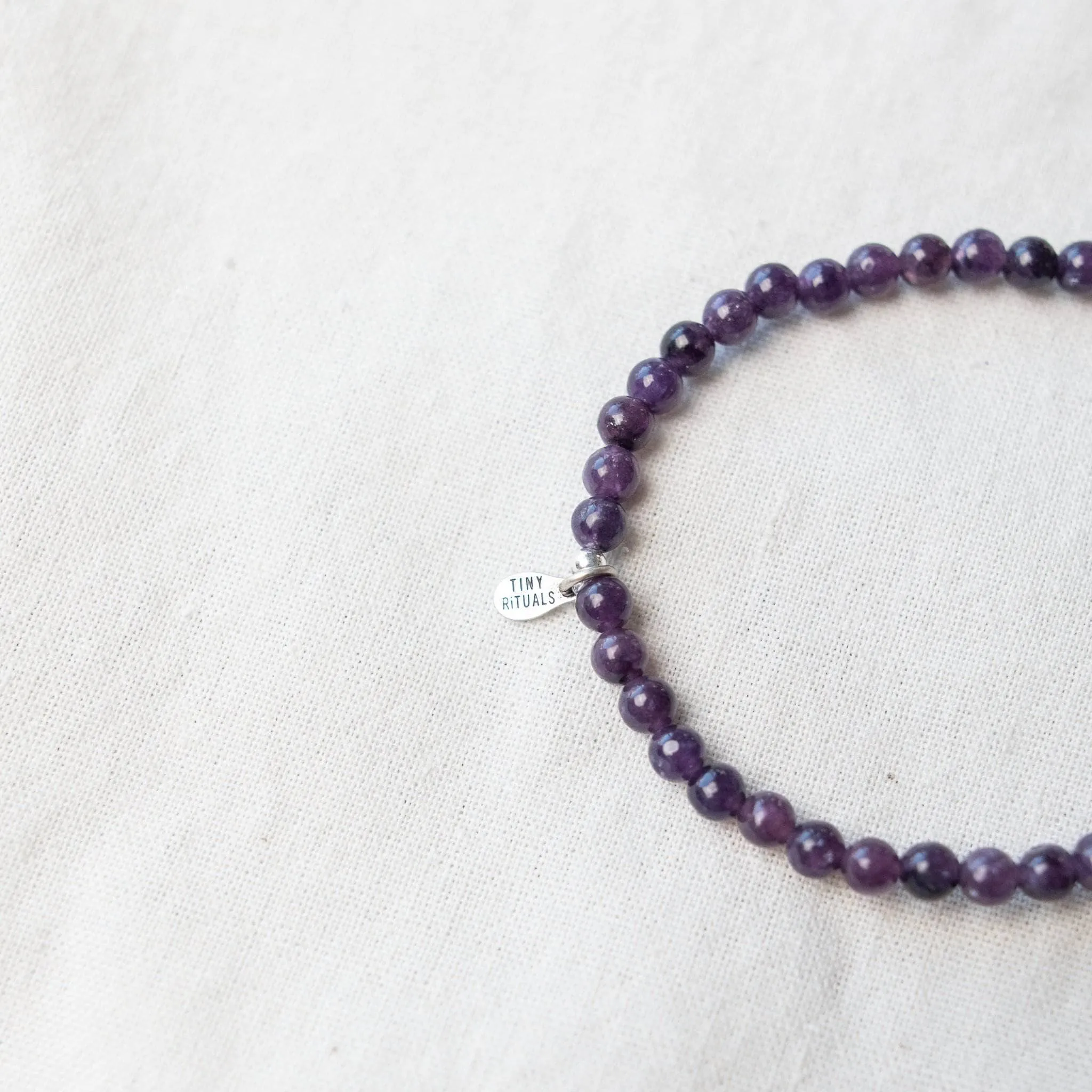 Lepidolite Energy Bracelet by Tiny Rituals
