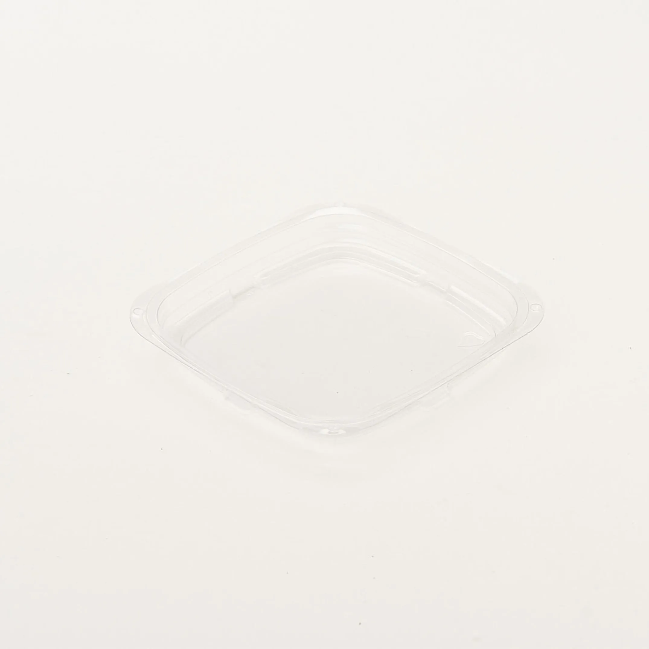 Lid for 8. 12. 16 and 24 oz. Deli Containers. Crystal Clear. PLA. 675/Case