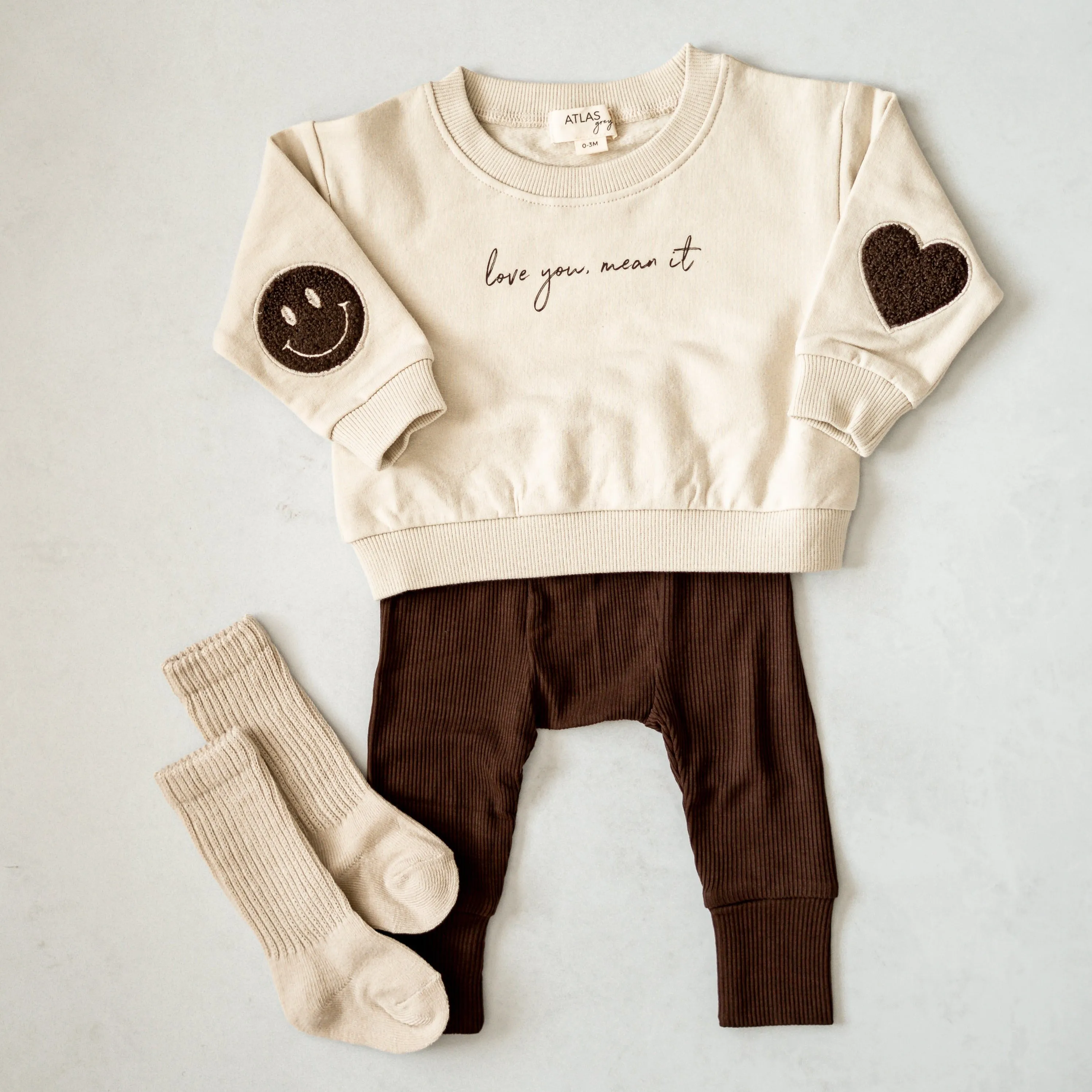 Love You. Mean It Crewneck
