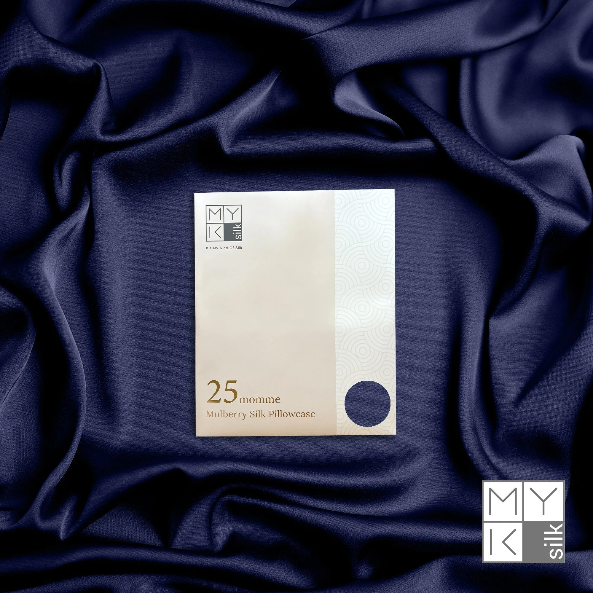 Luxury Mulberry Silk Pillowcase with Cotton Underside (25 momme)