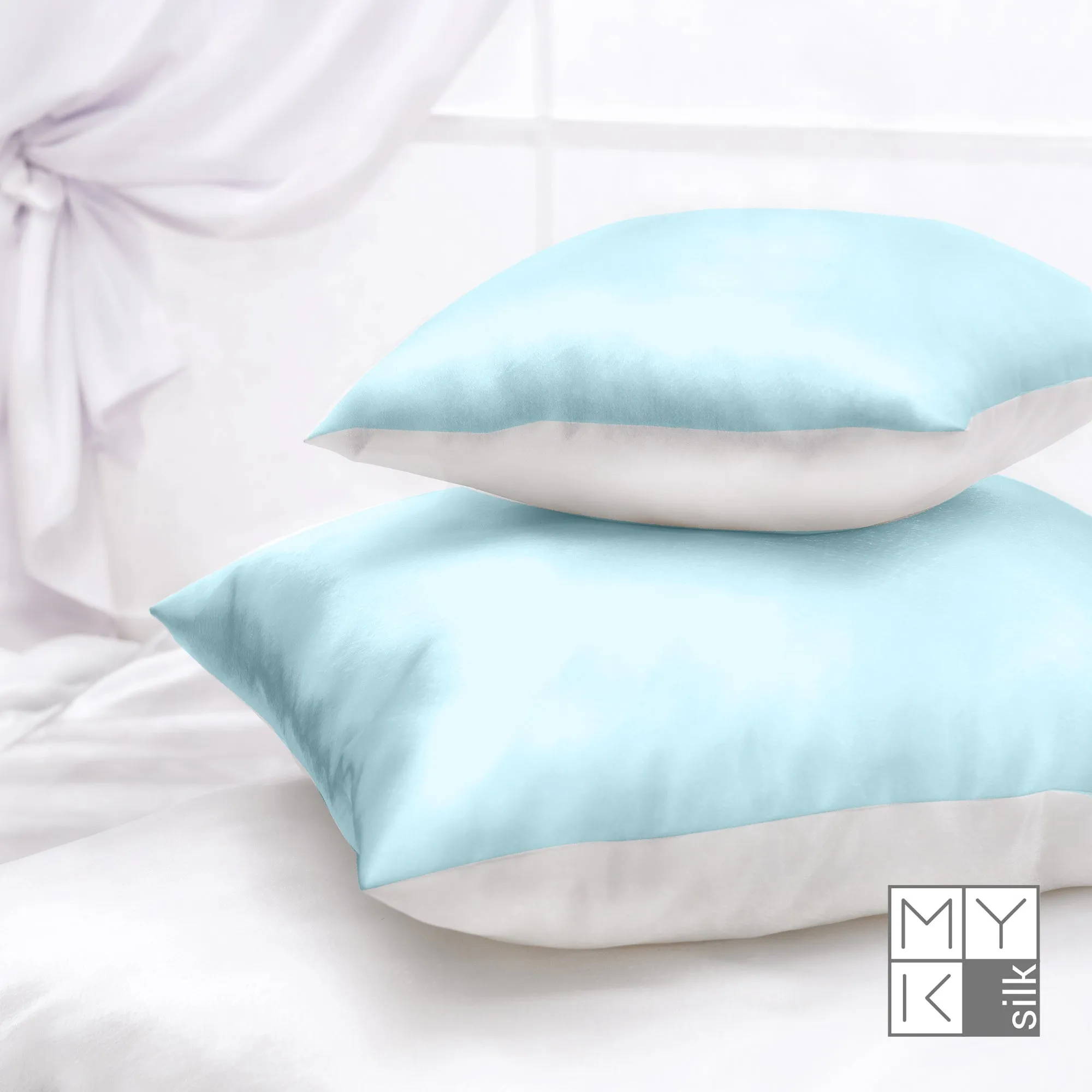 Luxury Mulberry Silk Pillowcase with Cotton Underside (25 momme)