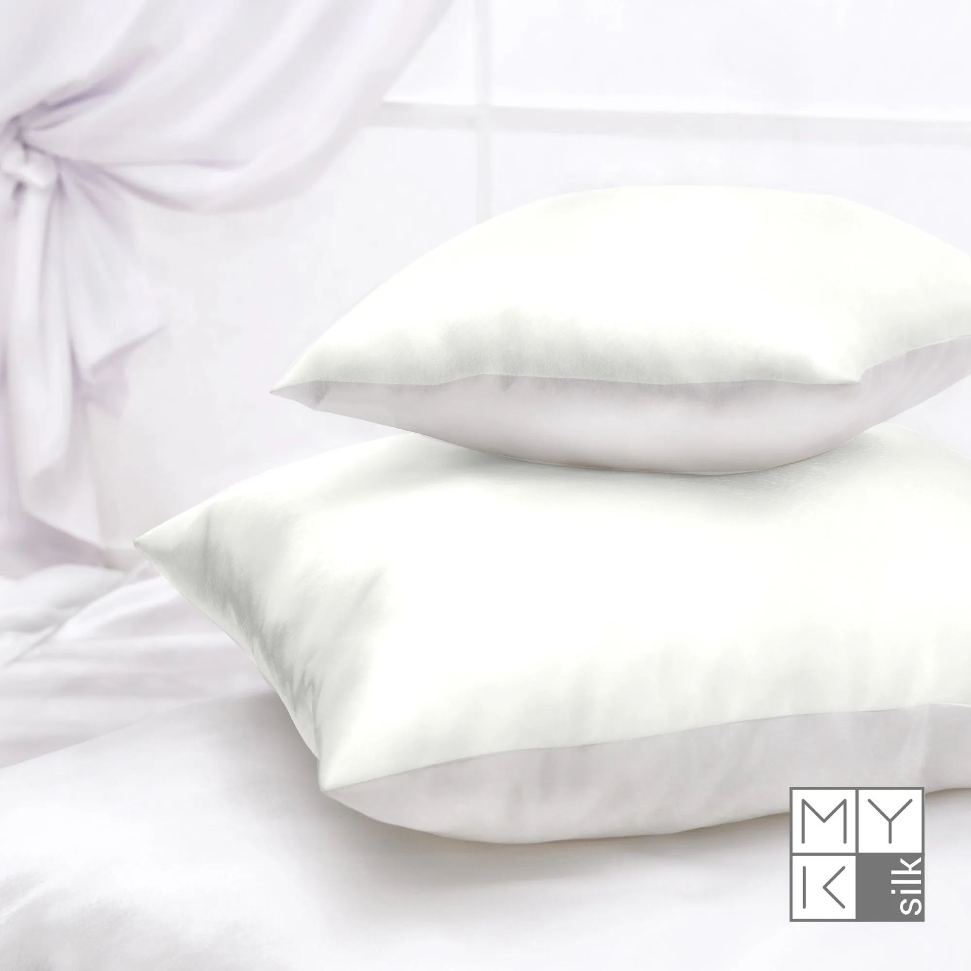 Luxury Mulberry Silk Pillowcase with Cotton Underside (25 momme)