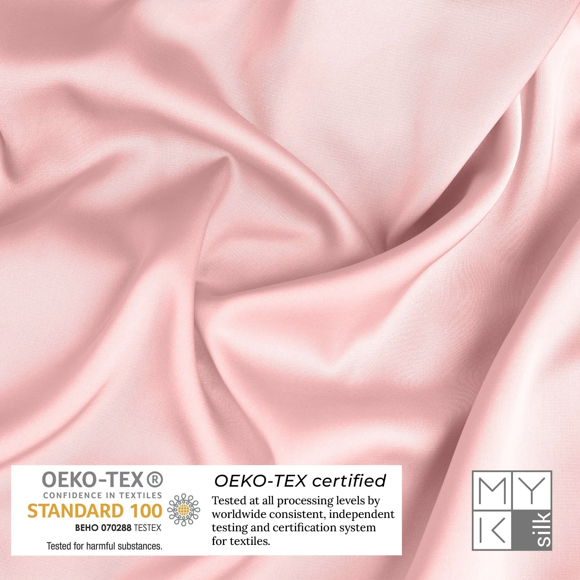 Luxury Mulberry Silk Pillowcase with Cotton Underside (25 momme)