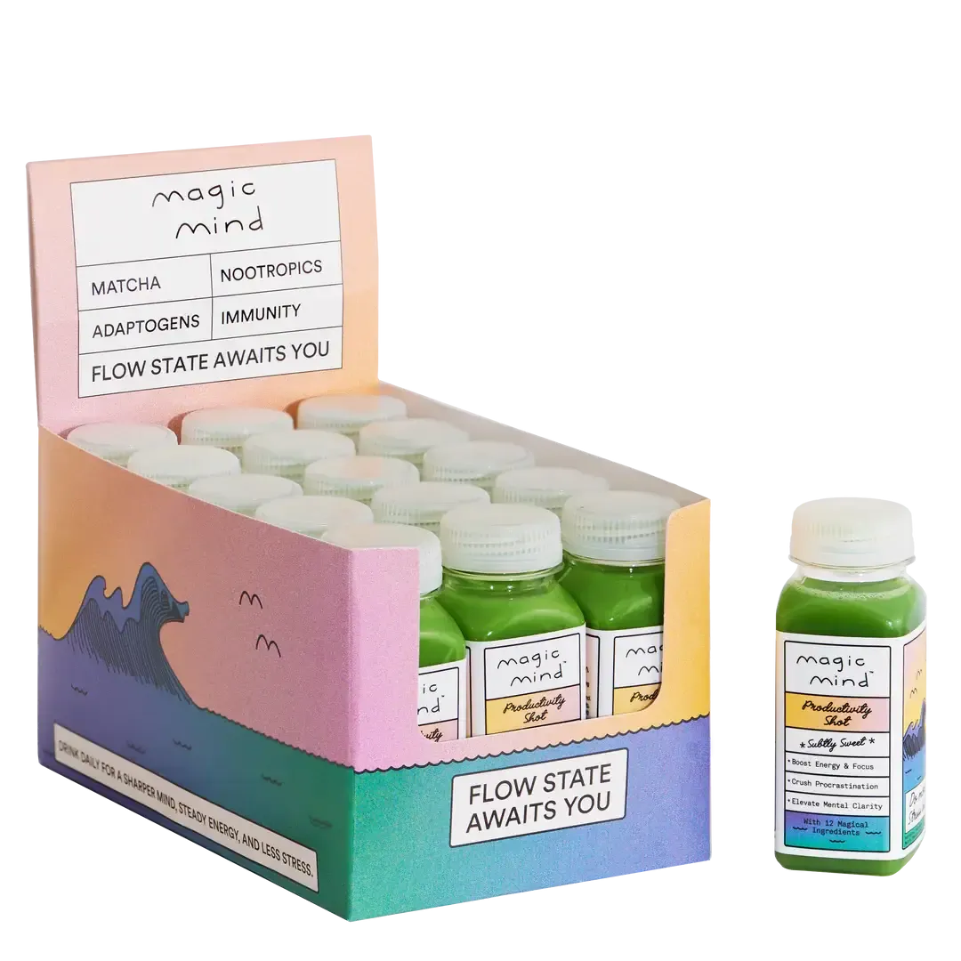 Magic Mind Productivity Shot with Nootropics and Adaptogens by Magic Mind