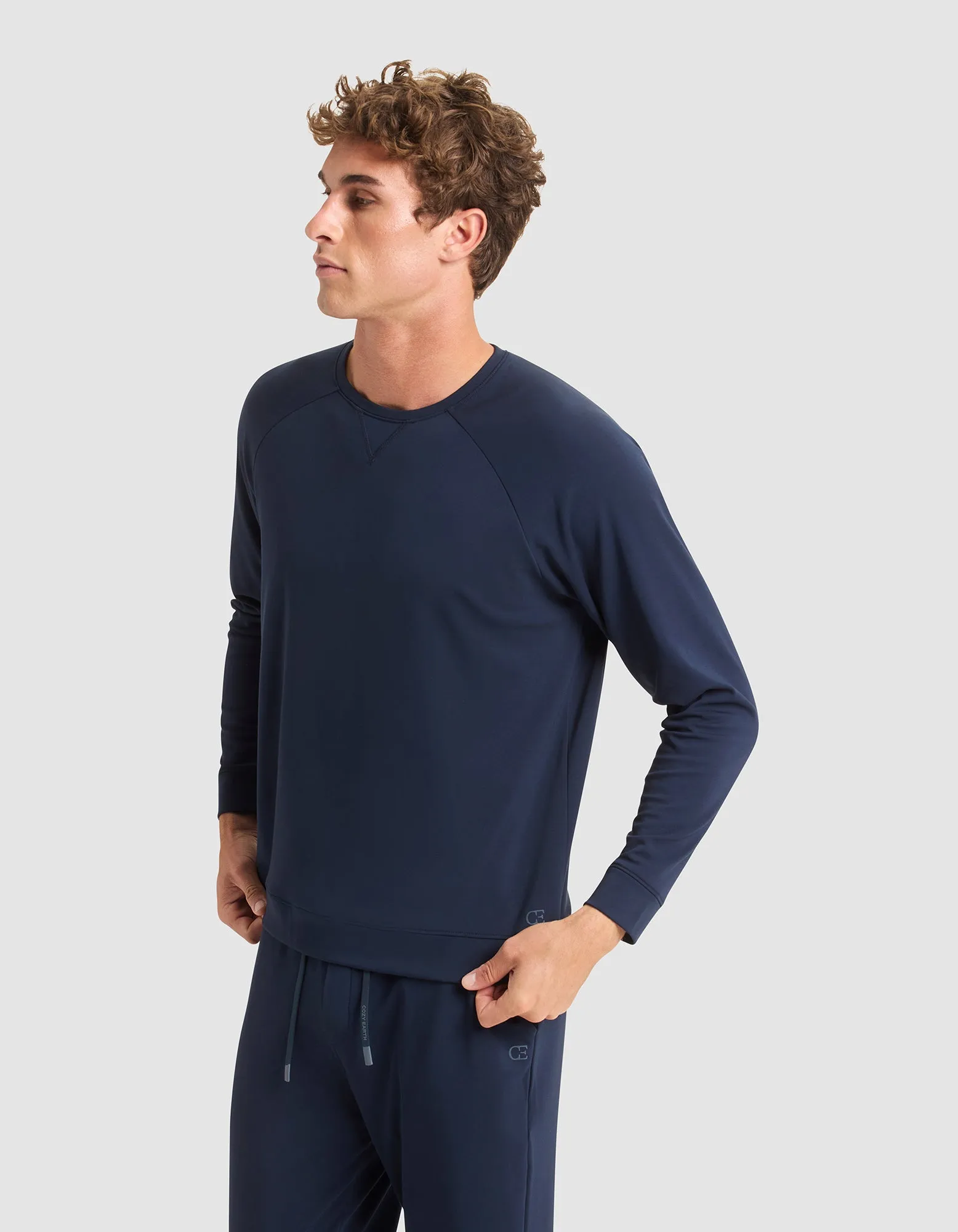 Men's Brushed Bamboo Jogger Set