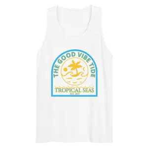 Men's Premium Island Life Tropical Tank Top