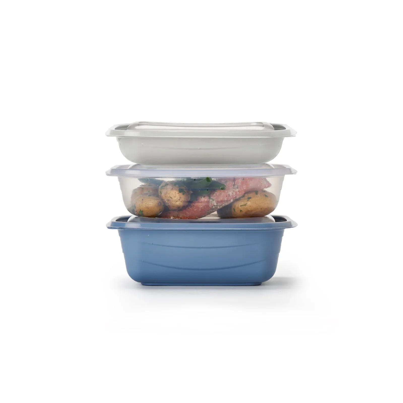 Microwavable Lid for 16. 24 & 32 oz. GoodToGo Containers. Mist. CPLA. 450/Case