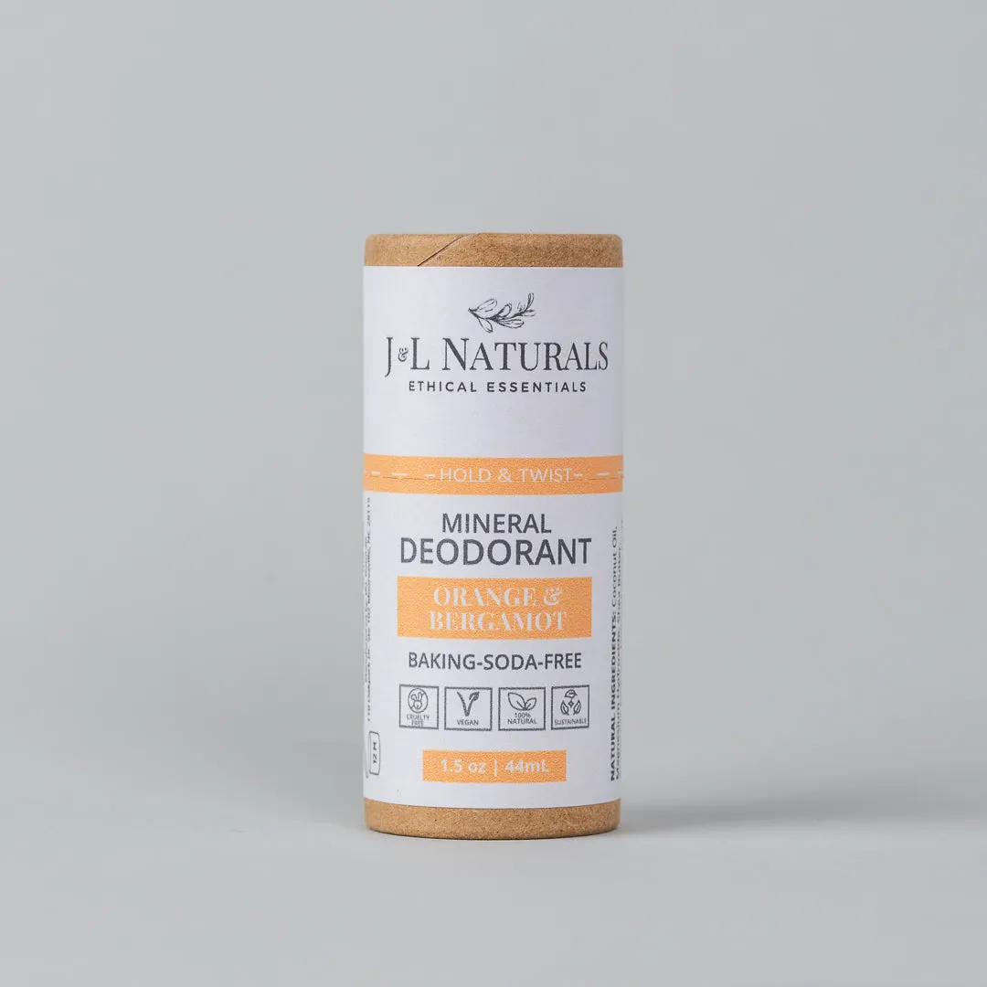 Mineral (Baking Soda-Free) Deodorant Bundle (4-Pack)