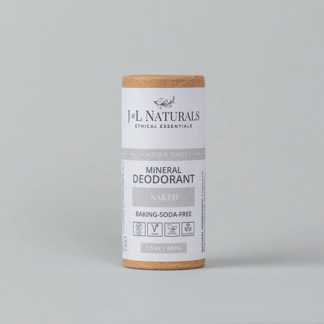 Mineral (Baking Soda-Free) Deodorant Bundle (4-Pack)