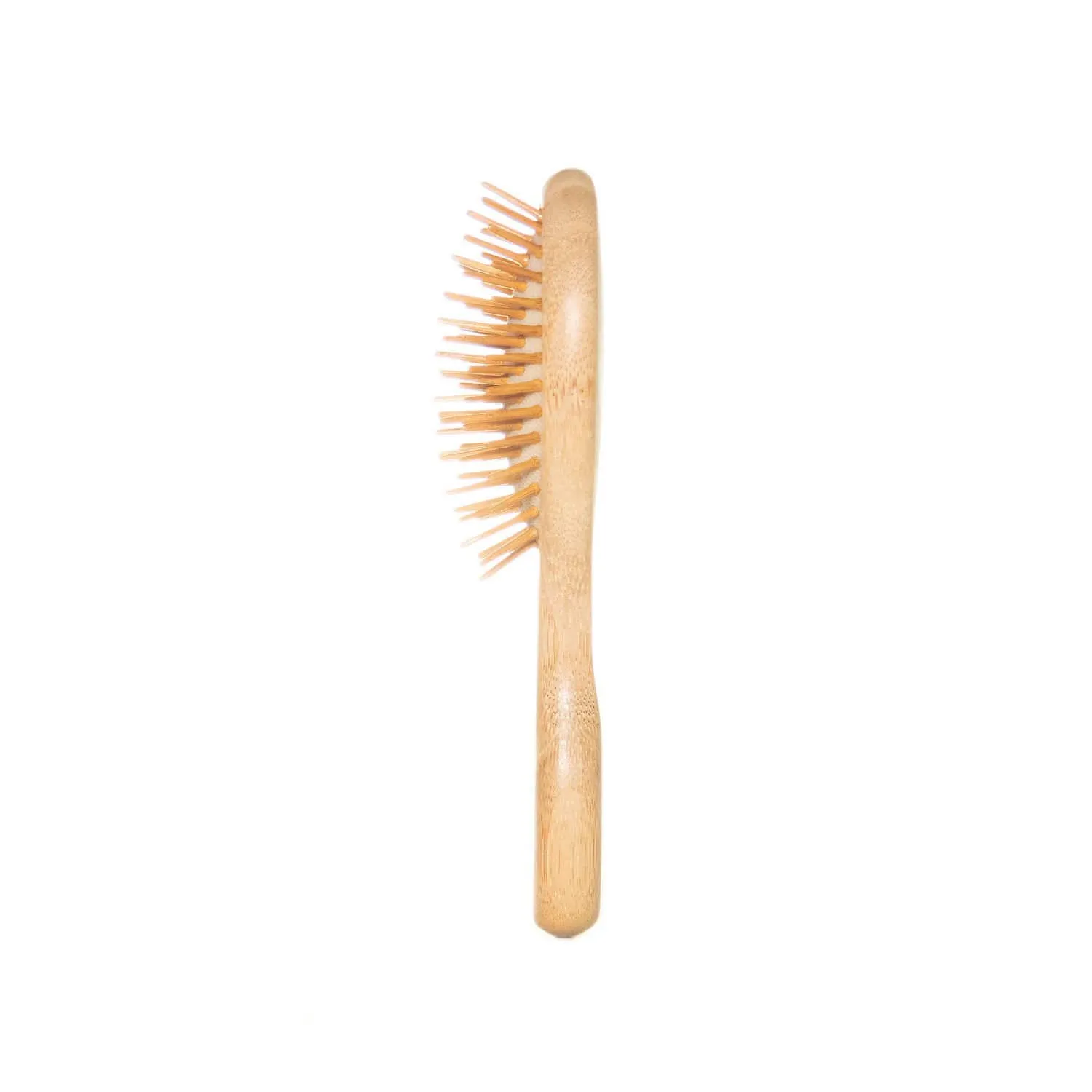 Mini Bamboo Hair Brush - Zero Waste Hair Brush. 100% Bamboo. Plastic Free. Compostable
