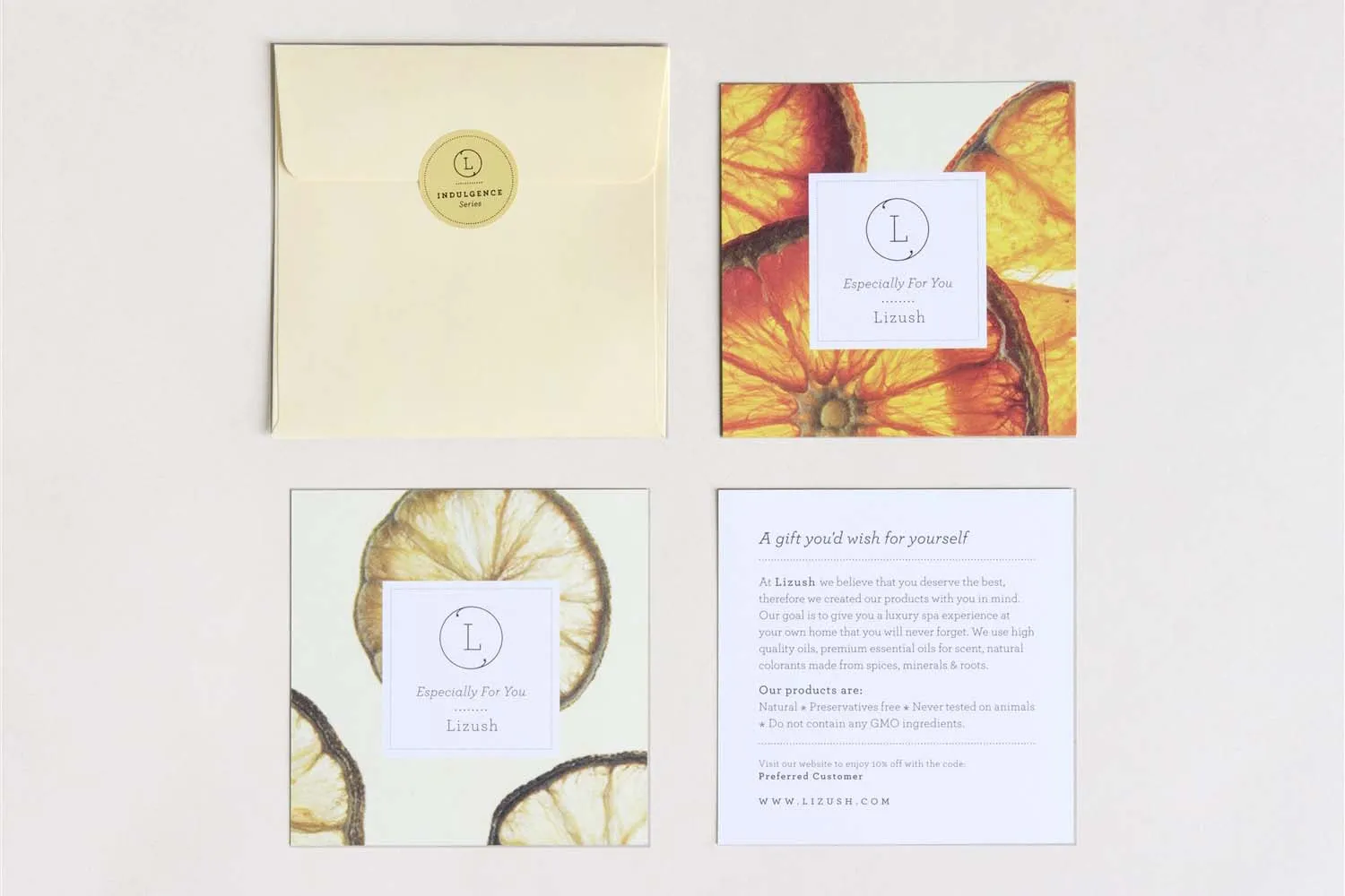 Natural Citrus Bath & Body Skincare Set. A Thoughtful & Thinking of You Gift