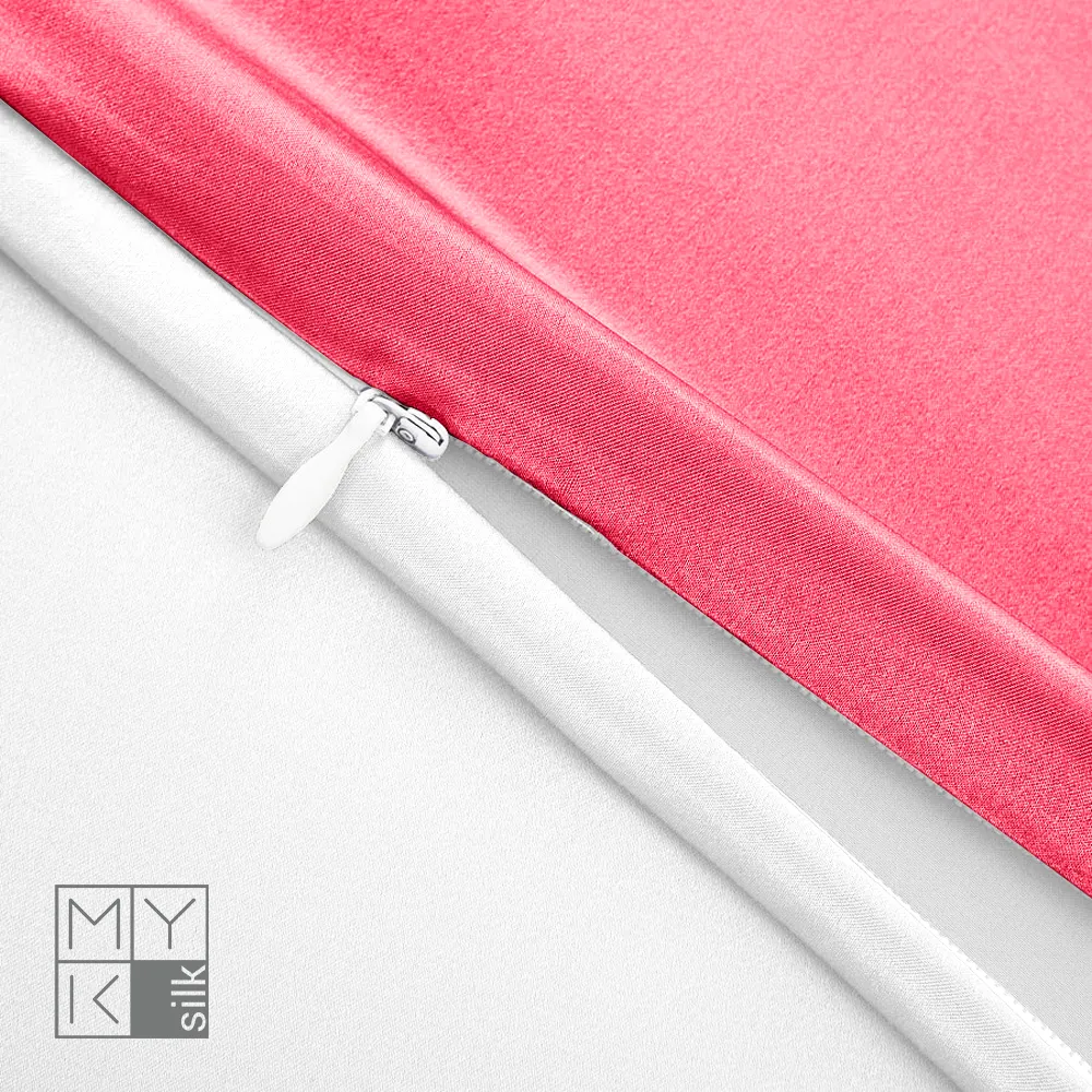 Natural Mulberry Silk Pillowcase with Cotton Underside (19 Momme)