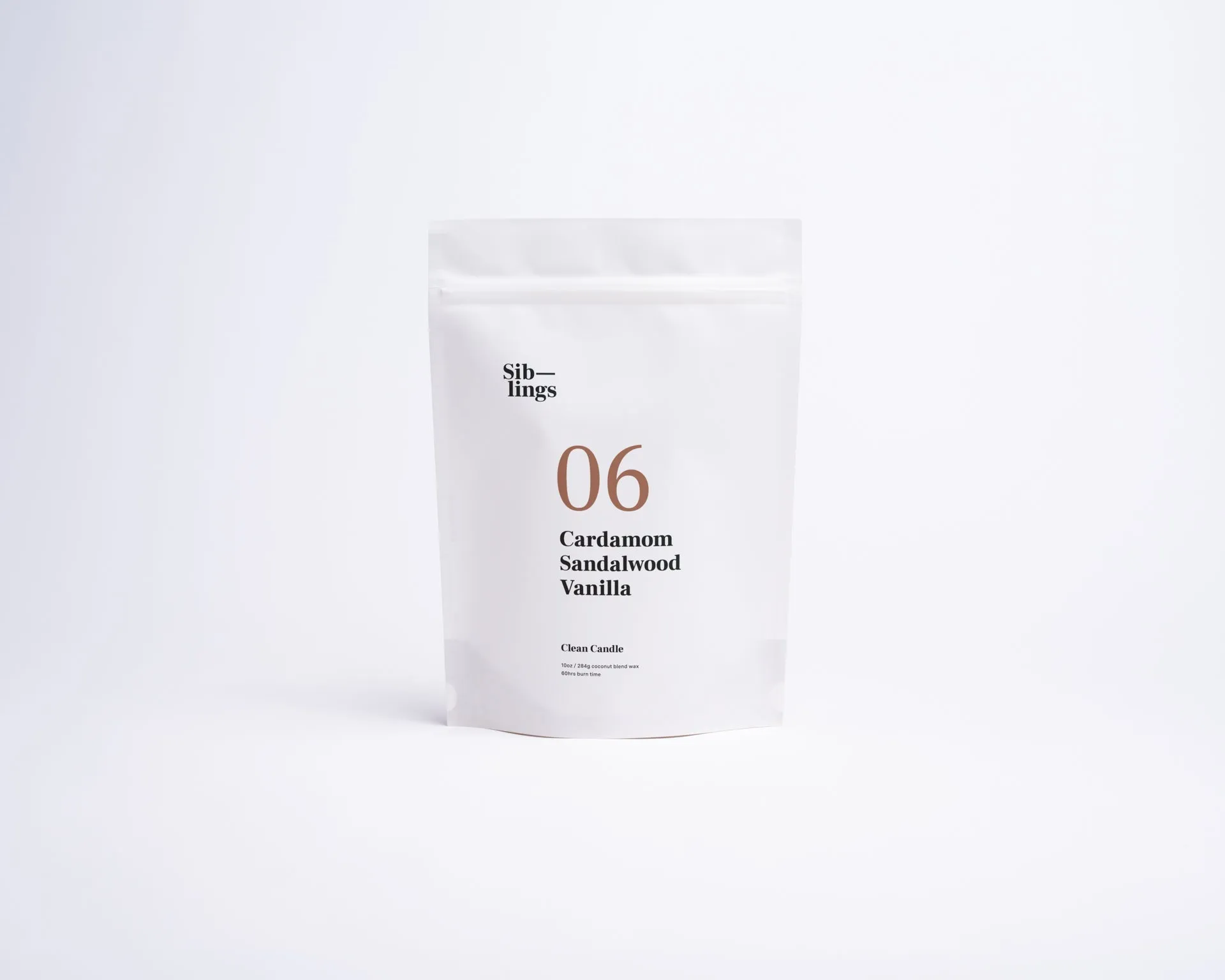 No 06  Cardamom. Sandalwood. Vanilla