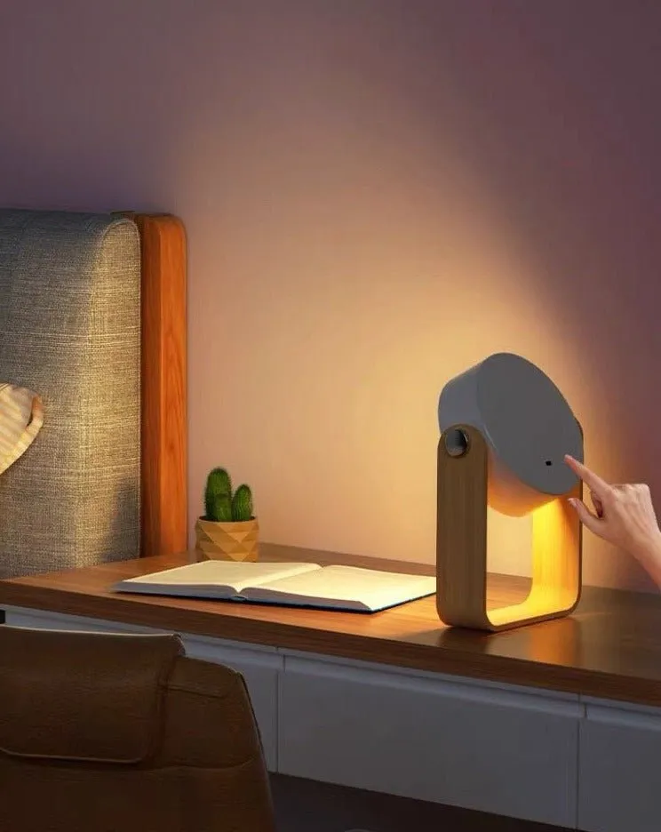 Nordic Foldable Portable Lantern Bedside Table Lamp. Dimmable Nursery Emergency Light