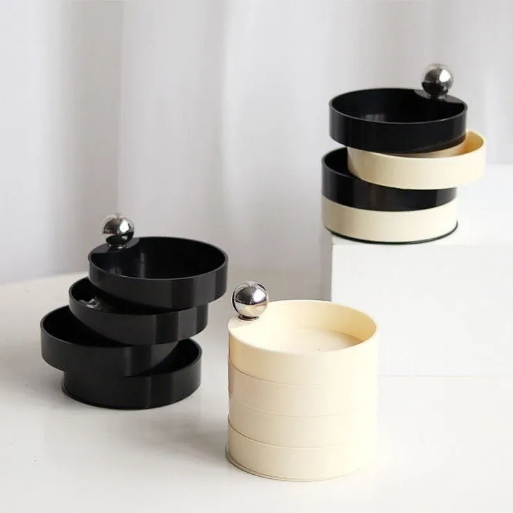Nordic Style Revolving Accessories Storage Box