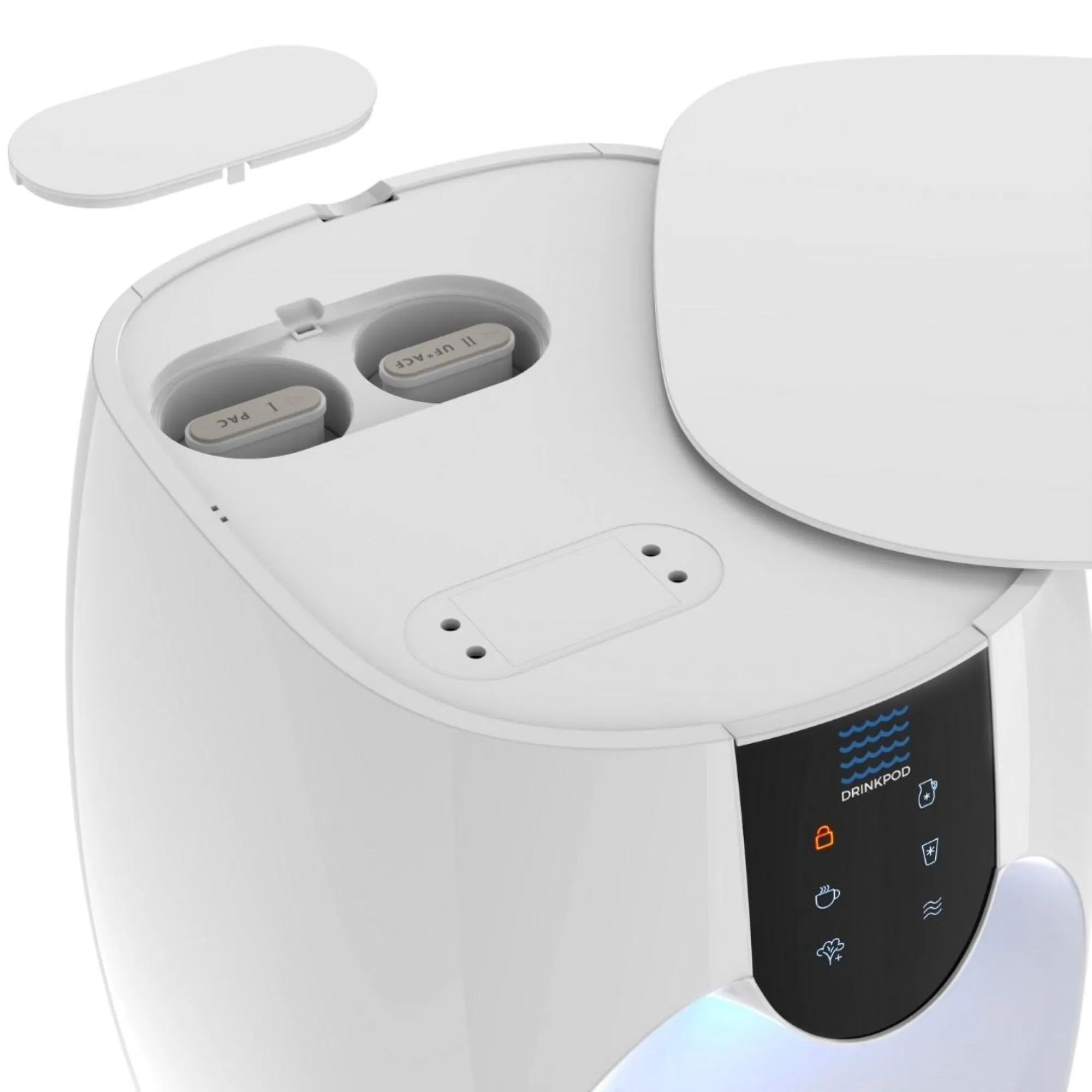 Onyx Pro Series - Counter Bottleless Watercooler | UV Light | Ultra 3 Purification by Drinkpod