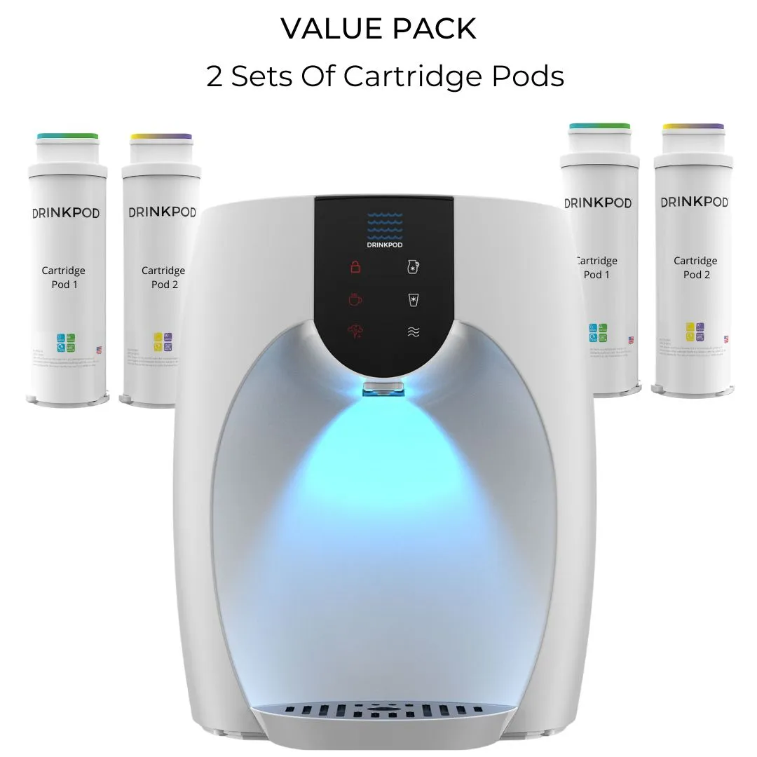 Onyx Pro Series - Counter Bottleless Watercooler | UV Light | Ultra 3 Purification by Drinkpod