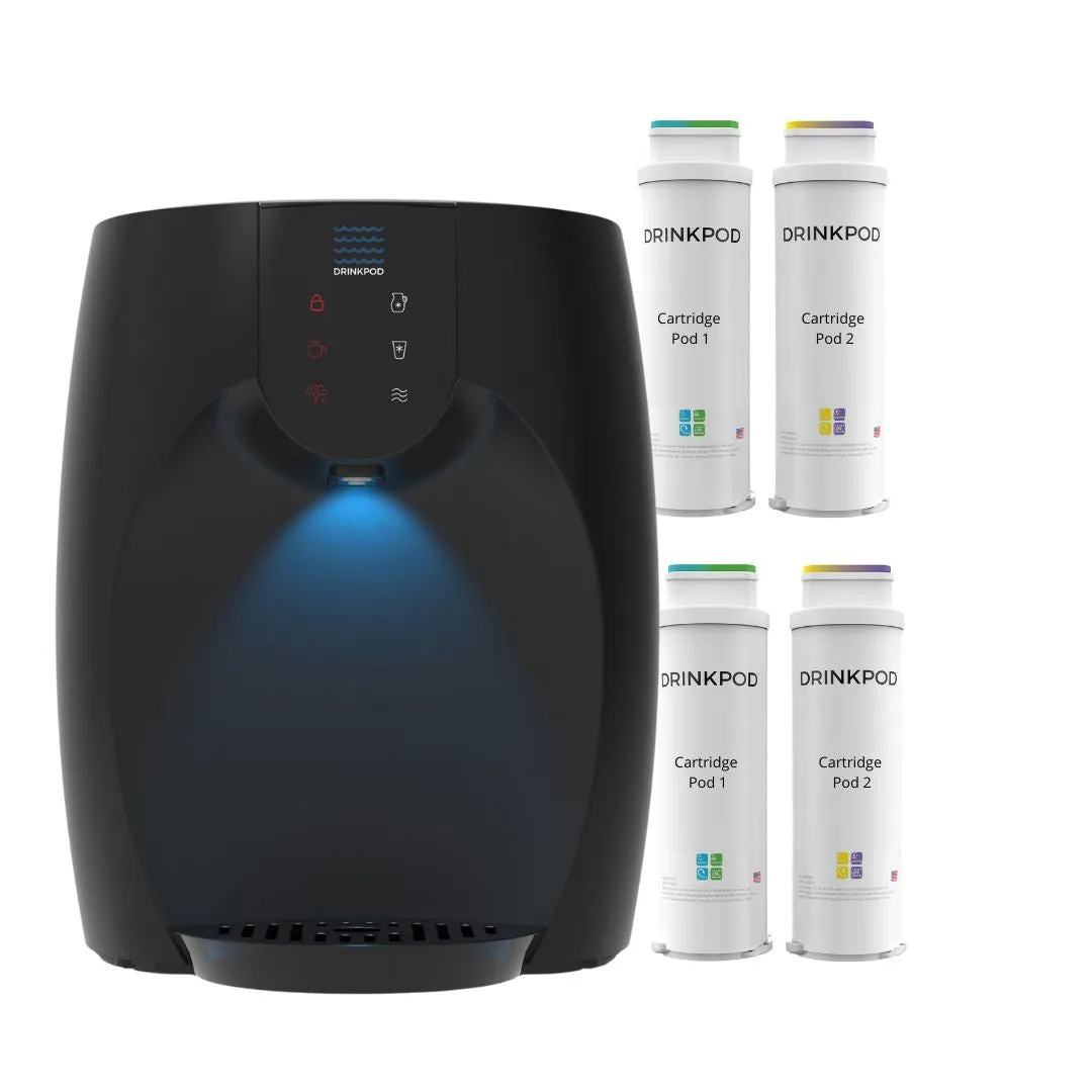 Onyx Pro Series - Counter Bottleless Watercooler | UV Light | Ultra 3 Purification by Drinkpod