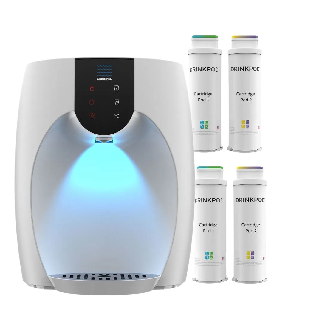 Onyx Pro Series - Counter Bottleless Watercooler | UV Light | Ultra 3 Purification by Drinkpod
