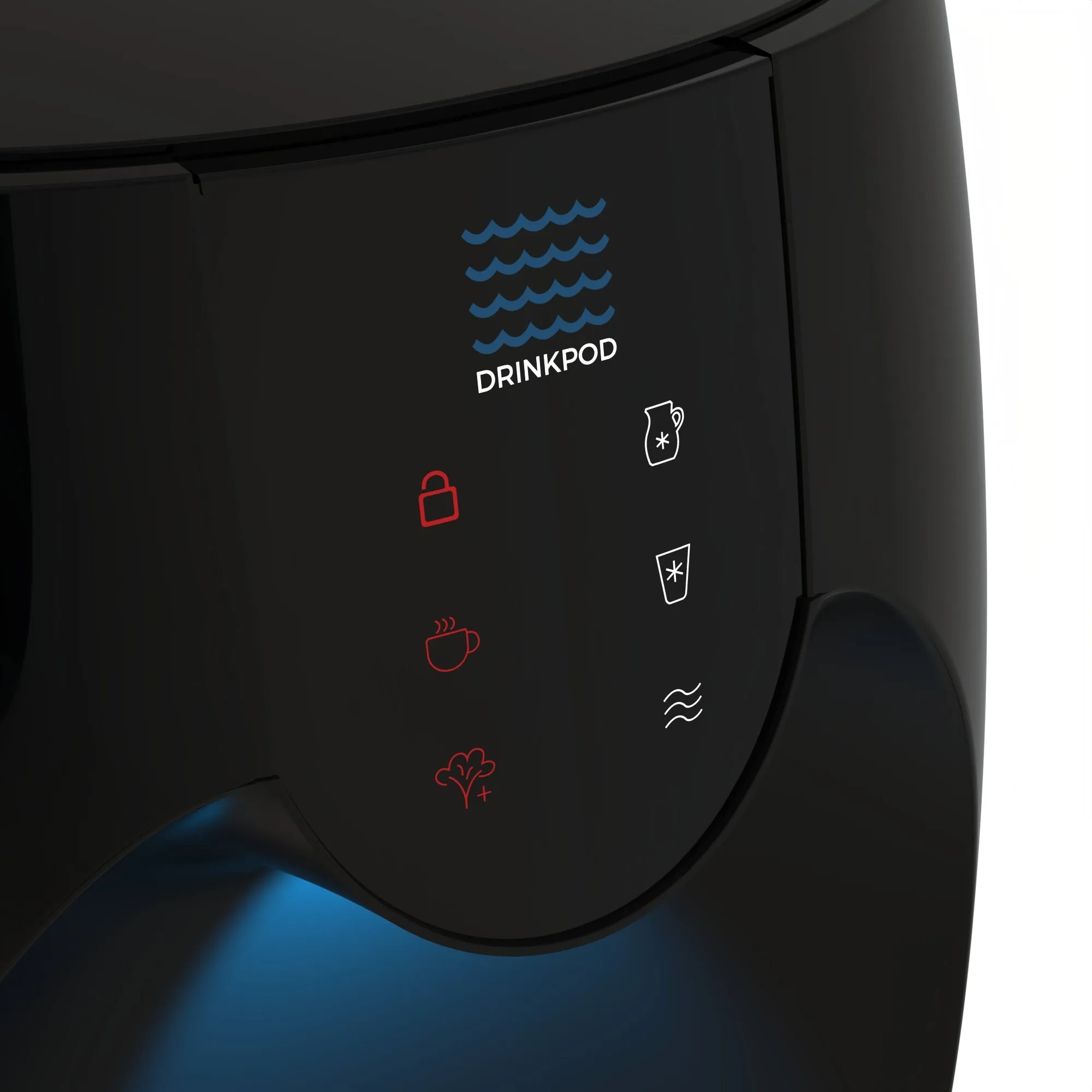 Onyx Pro Series - Counter Bottleless Watercooler | UV Light | Ultra 3 Purification by Drinkpod